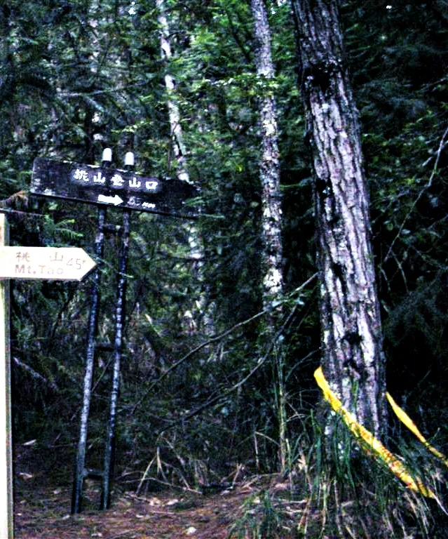 桃山登山口入口