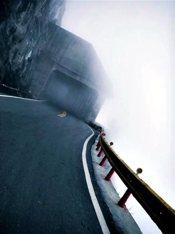 台八線大禹嶺段景色