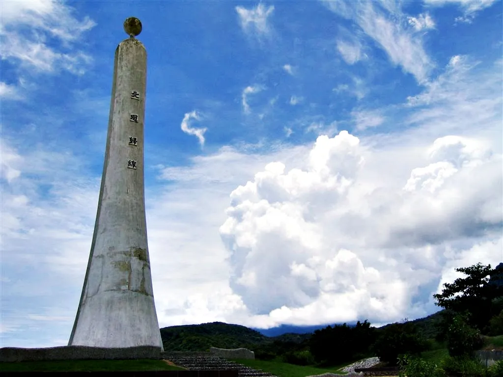 海線北回歸線標誌